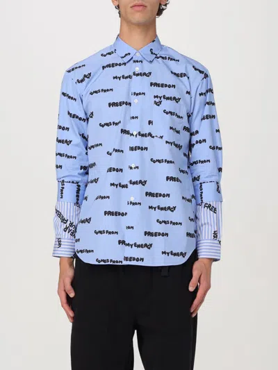 Comme Des Garçons Shirt Comme Des Garcons Men Color Blue In Blau