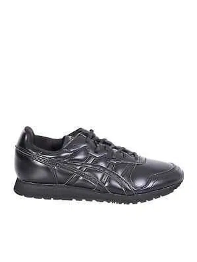 Pre-owned Comme Des Garçons Shirt Comme Des Garcons Shirt X Asics Black Sneakers 8.5 Uk