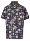 Comme Des Garçons Shirt Andy Warhol Printed Cotton Poplin Shirt