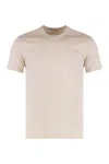 Comme Des Garçons Shirt Cotton Crew-neck T-shirt In Beige