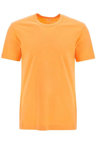 Comme Des Garçons Shirt Comme Des Garcons Shirt Cotton Crewneck T Shirt In Orange