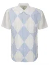 COMME DES GARÇONS SHIRT COTTON DOBBY WITH DOT PATTERN X COTTON DOBBY WITH