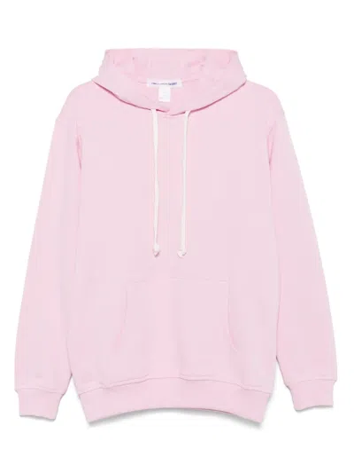 Comme Des Garçons Shirt Cotton Hoodie In Pink