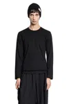 Comme Des Garçons Shirt Cotton Jersey Forever Long Sleeve T-shirt In Black