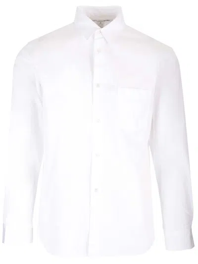 Comme Des Garçons Shirt Cotton Poplin Shirt Shirts White