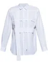 Comme Des Garçons Shirt Cotton Shirt In White