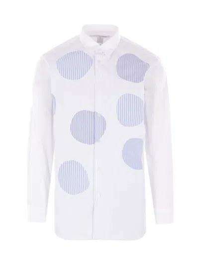 Comme Des Garçons Shirt Cotton Shirt In White