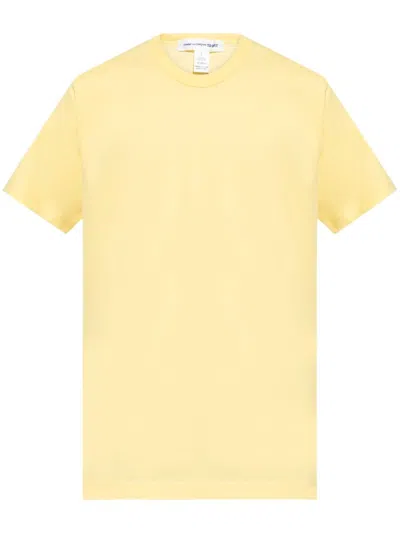 Comme Des Garçons Shirt Cotton T-shirt In Yellow