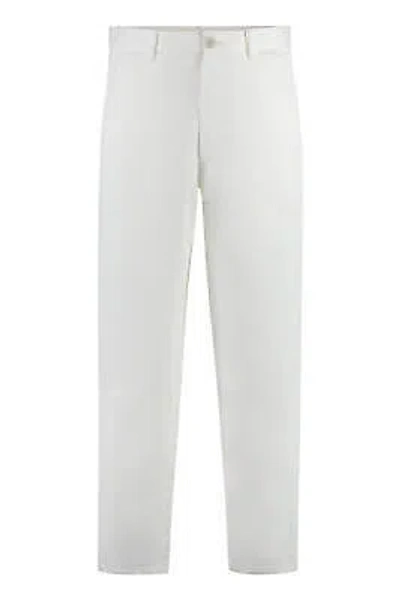 Pre-owned Comme Des Garçons Shirt Cotton Trousers In White