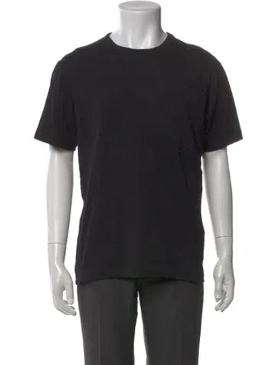 Pre-owned Comme Des Garçons Shirt Crew Neck Short Sleeve T-shirt In Black