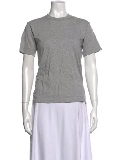 Pre-owned Comme Des Garçons Shirt Crew Neck Short Sleeve T-shirt In Grey