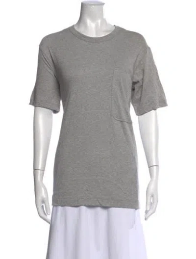 Pre-owned Comme Des Garçons Shirt Crew Neck Short Sleeve T-shirt In Grey