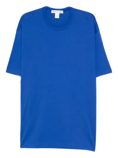 Comme Des Garçons Shirt Crew-neck Short-sleeves T-shirt In Blue