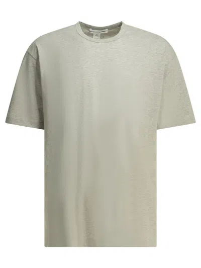 Comme Des Garçons Shirt Crew Neck T Shirt With Reverse Logo In Green