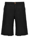 Comme Des Garçons Shirt Comme Des Garcons Shirt Crumpled Bermuda Shorts