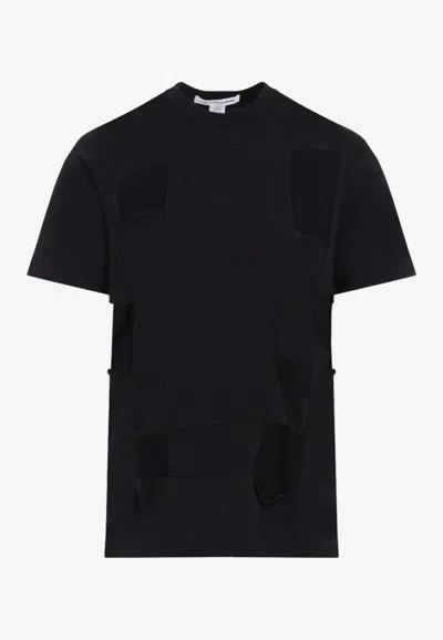 Comme Des Garçons Shirt Logo T-shirt T-shirt In Black