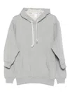 Comme Des Garçons Shirt Double-sleeve Hoodie In Gray