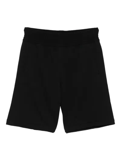 Comme Des Garçons Shirt Elastic-waistband Pocket Shorts In Black