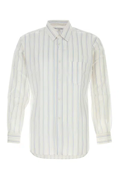 Comme Des Garçons Shirt Embroidered Cupro Shirt