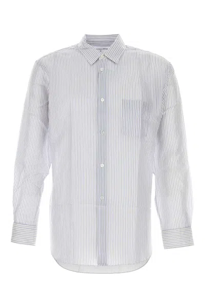 COMME DES GARÇONS SHIRT COMME DES GARÇONS SHIRT EMBROIDERED CUPRO SHIRT
