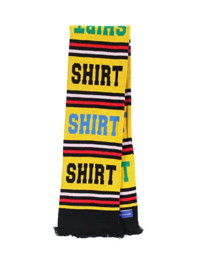 Comme Des Garçons Shirt 'football' Scarf In Multi