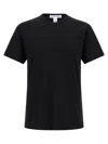 Comme Des Garçons Shirt Black Crewneck T-shirt In Black