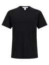 Comme Des Garçons Shirt Black Crewneck T-shirt In Black