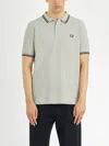 Comme Des Garçons Shirt Fred Perry In Gray