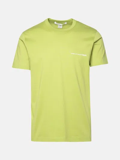 Comme Des Garçons Shirt Green Cotton T-shirt