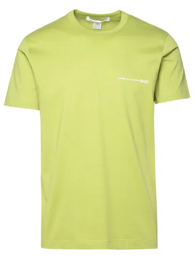 Comme Des Garçons Shirt Green Cotton T-shirt