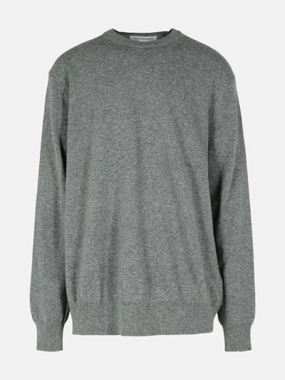 Comme Des Garçons Shirt Grey Wool Sweater