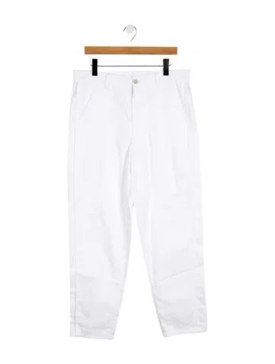 Pre-owned Comme Des Garçons Shirt High-rise Straight Leg Jeans W/ Tags In White