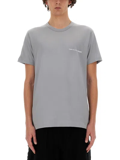 Comme Des Garçons Shirt Jersey T-shirt In Grey