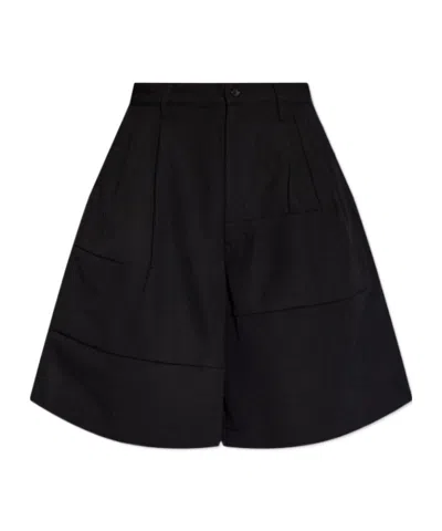 Comme Des Garçons Shirt Knee-length Shorts In Black