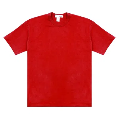 Pre-owned Comme Des Garçons Shirt Knit Shirt 'red'
