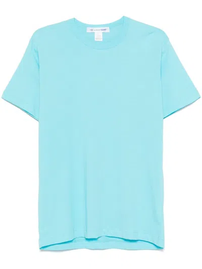 Comme Des Garçons Shirt Logo-print T-shirt In Blue