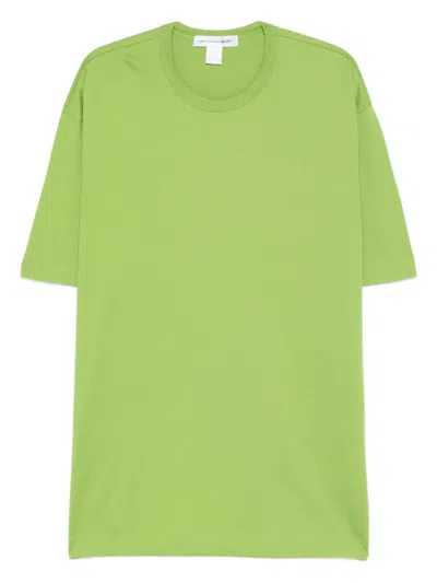 Comme Des Garçons Shirt Logo-print T-shirt In Green