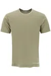 Comme Des Garçons Shirt T Shirt Stampa Logo In Khaki (khaki)