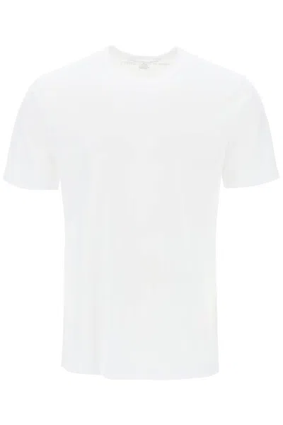 Comme Des Garçons Shirt Logo Print T-shirt In White