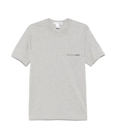 Comme Des Garçons Short Sleeve T-shirt In Gray