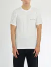 Comme Des Garçons Shirt Logo T-shirt In Cotton In White