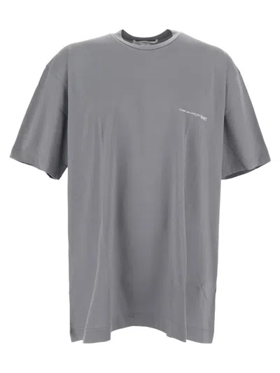 Comme Des Garçons Shirt Logo T-shirt T-shirt In Grey