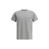 Comme Des Garçons Shirt Logo Print Crewneck T-shirt In Gray