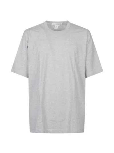 Comme Des Garçons Shirt T-shirt Girocollo A Maniche Corte Oversize In Gray