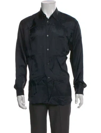 Pre-owned Comme Des Garçons Shirt Long Sleeve Dress Shirt In Multi