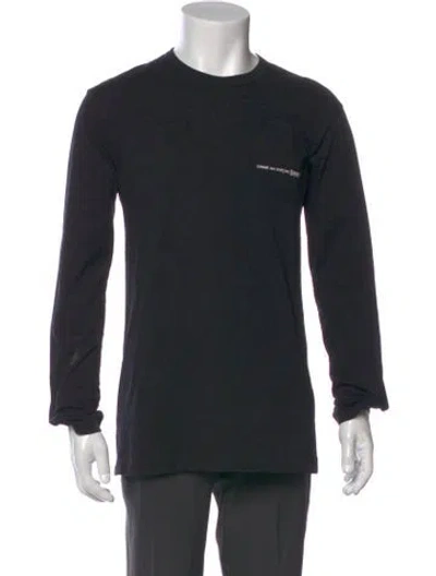 Pre-owned Comme Des Garçons Shirt Long Sleeve Shirt In Black