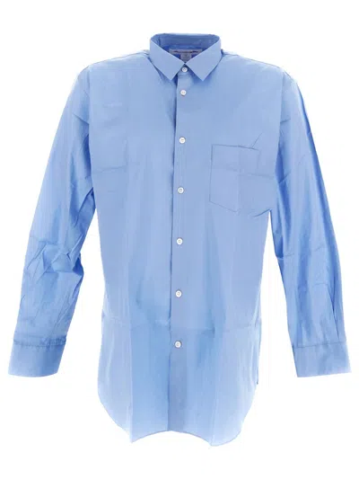Comme Des Garçons Shirt Loose Shirt In Blue