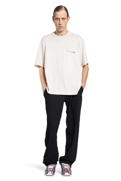 Comme Des Garçons Shirt Man Beige T-shirts & Tank Tops