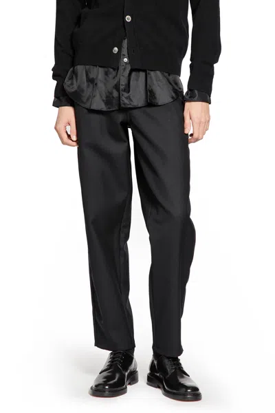 Comme Des Garçons Shirt Man Black Trousers