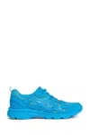 Comme Des Garçons Shirt Mens Sneakers X Asics Royal Blue Mesh And Leather Asics Gel Nunobiki Sneaker In Blue